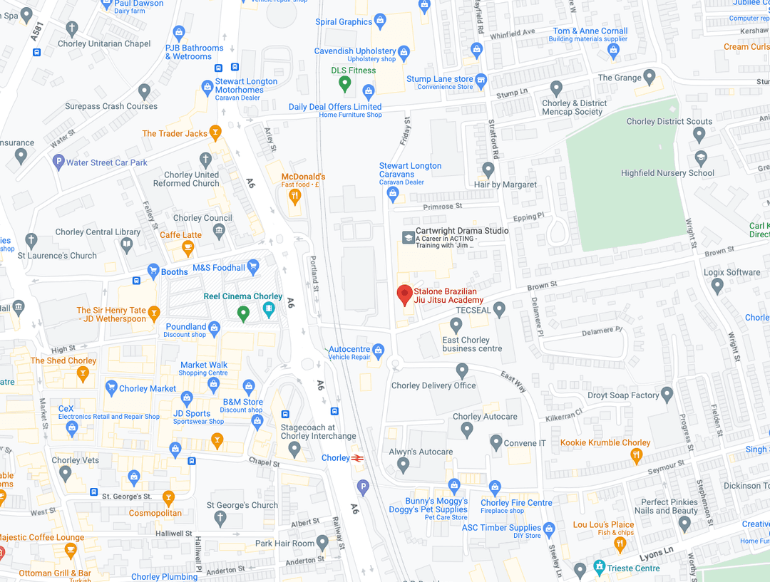 Stalone BJJ Map - Link to Google Maps